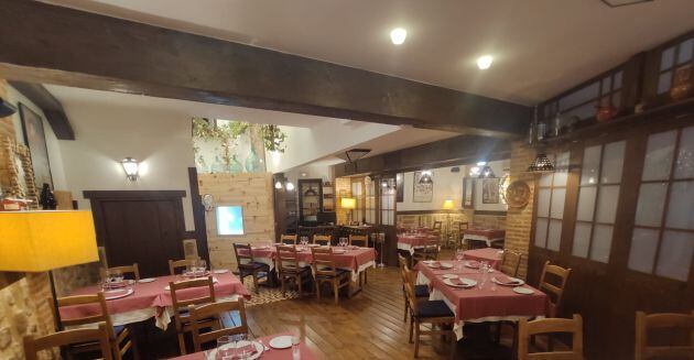 Imagen del interior del restaurante almagreño que ha cerrado sus puertas este fin de semana, tras el decreto de medidas especiales