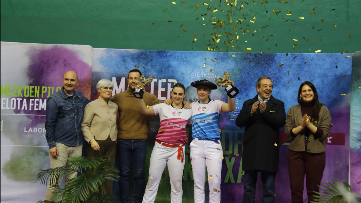 La peculiar resaca de la campeona Enara Gaminde: de ganar la txapela del Cuatro y Medio a examinarse de Praxiología y Motricidad al día siguiente