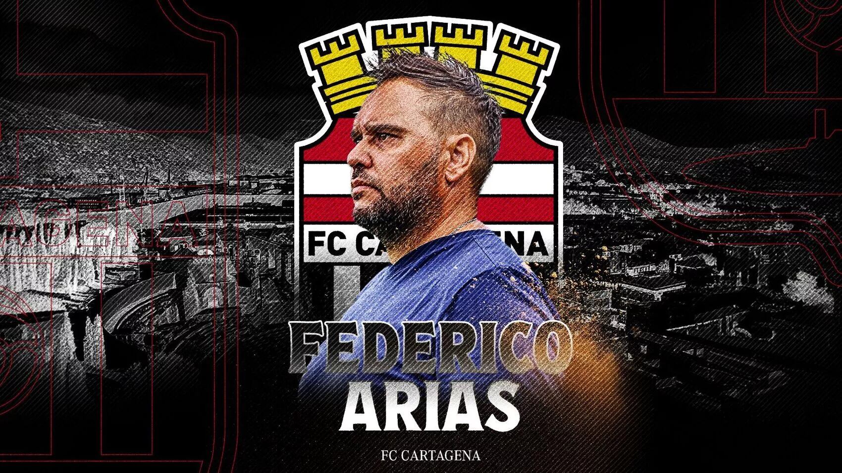 Federico Arias, nuevo entrenador del FC Cartagena