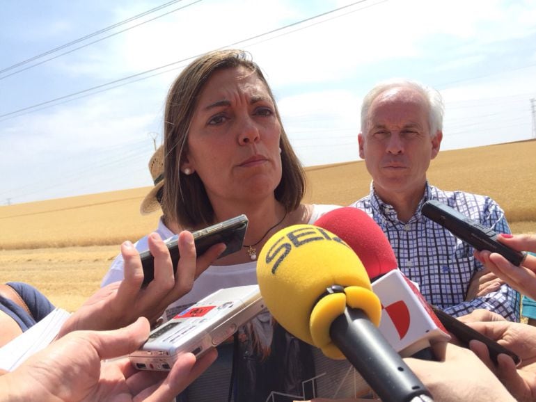 Milagros Marcos, Consejera de Agricultura y Ganadería de la Junta