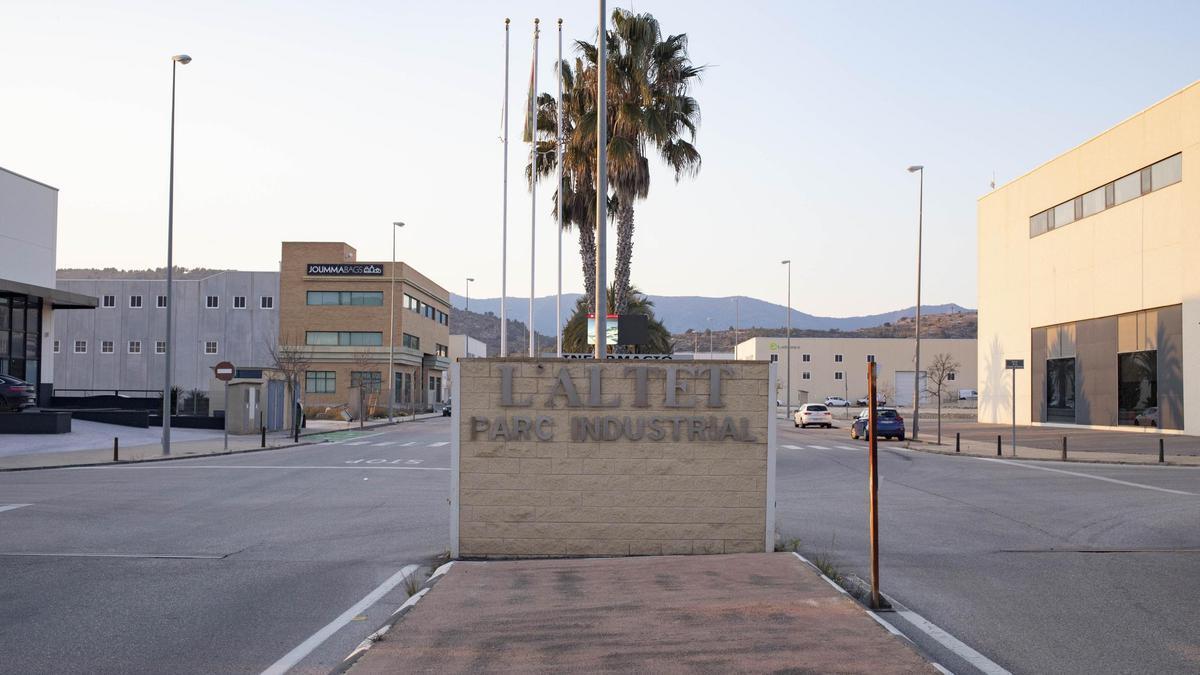Polígono industrial de l’Altet de Ontinyent, uno de los principales espacios de actividad económica e industrial de la ciudad