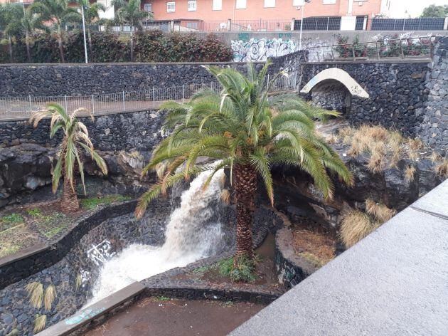 Lluvia en el Barranco de Santos