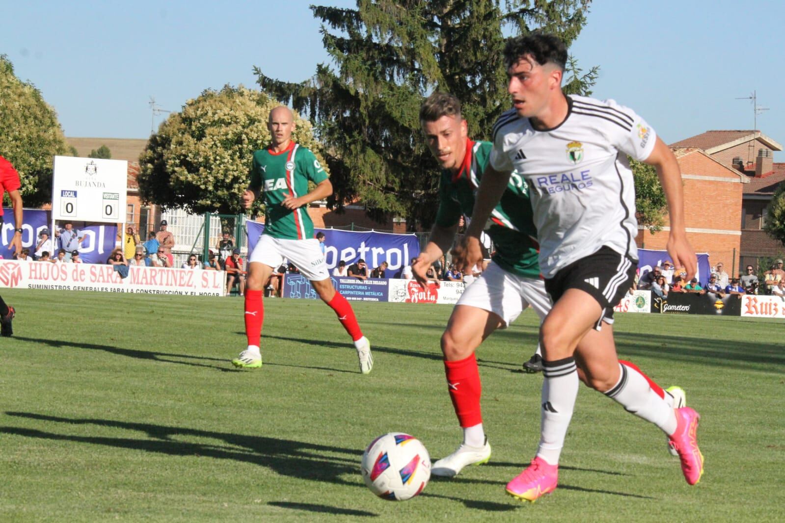 Javi López-Pinto en el Burgos
