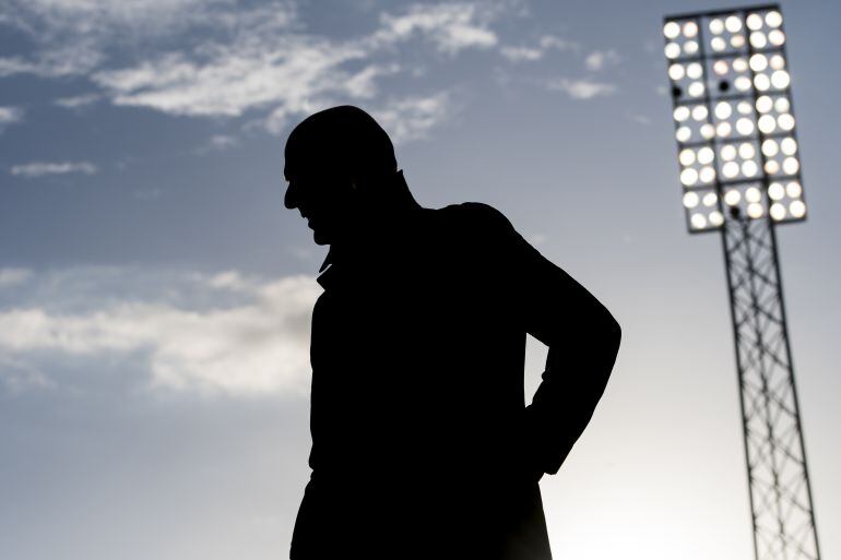 Zidane, durante un partido del Real Madrid