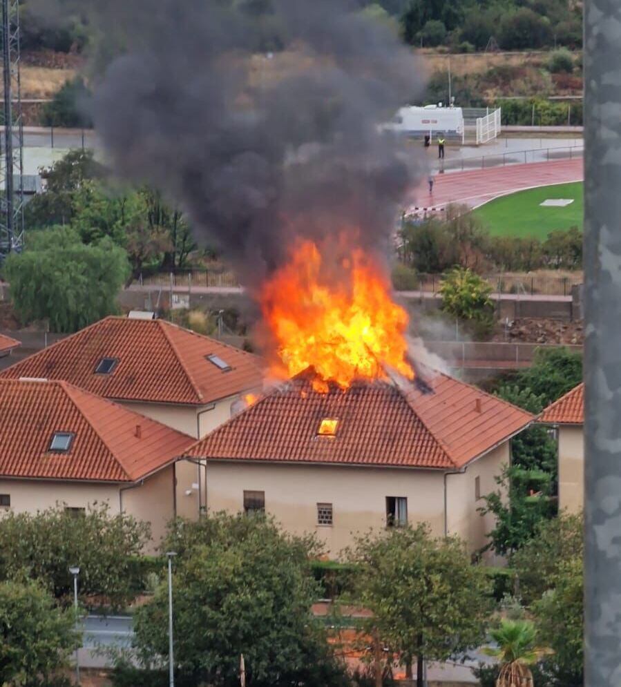 Incendio en la Vall d&#039;Uixó.