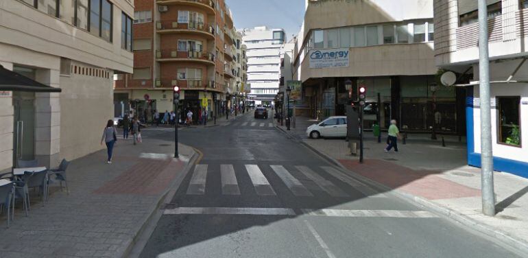 La calle Tinte sigue hoy cortada