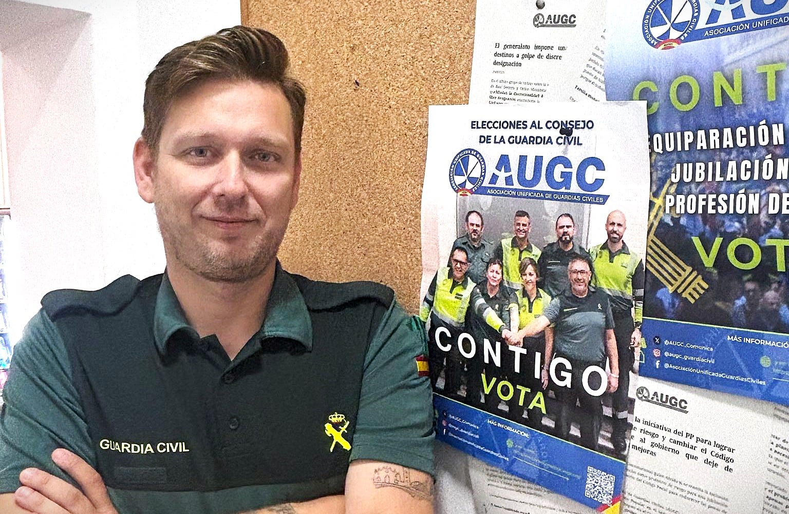 Gustavo Pérez, secretario general de la AUGC en Córdoba