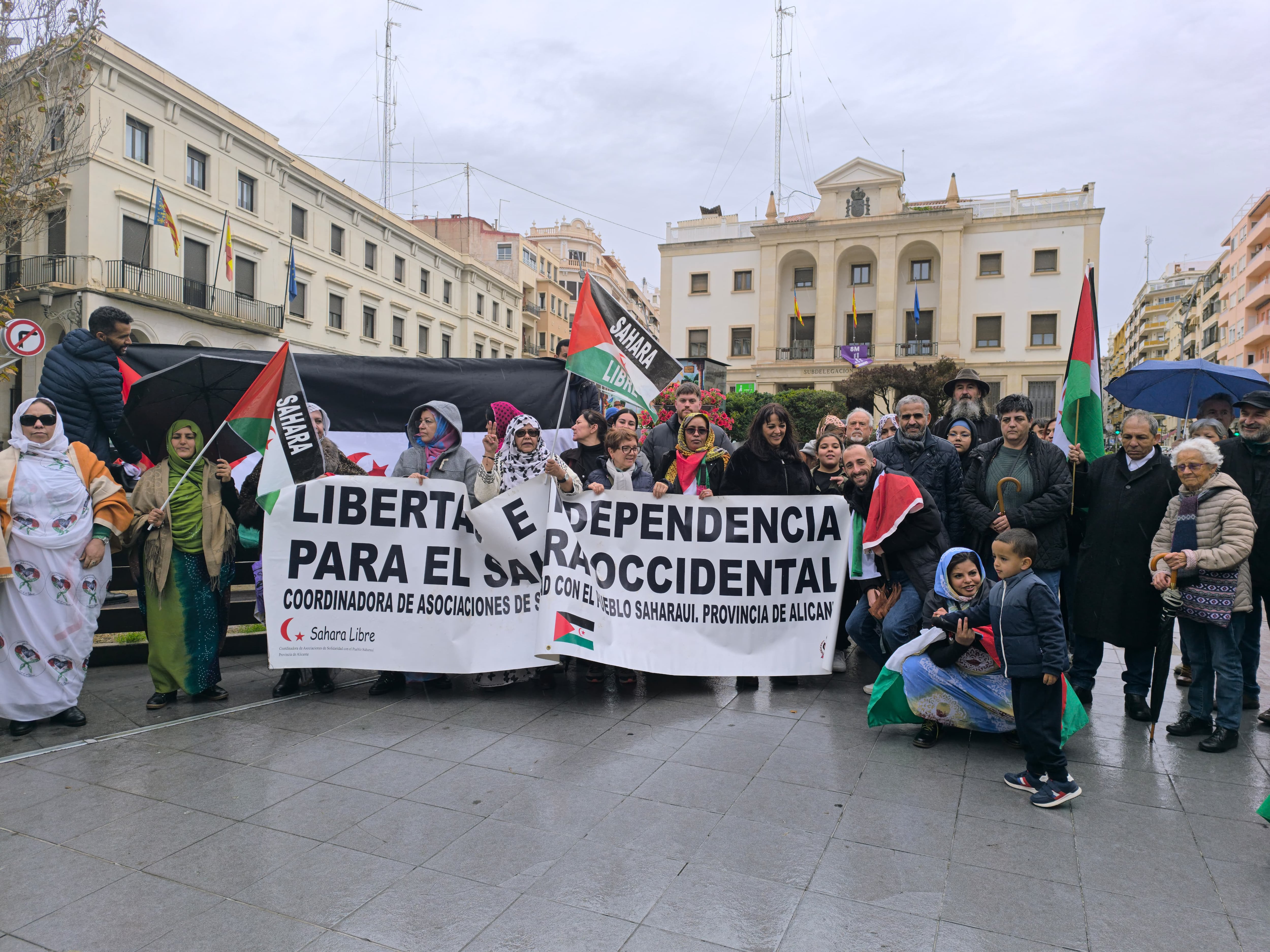 Concentración este sábado en la Plaza de la Montañeta de Alicante para conmemorar el 49 aniversario de la RASD