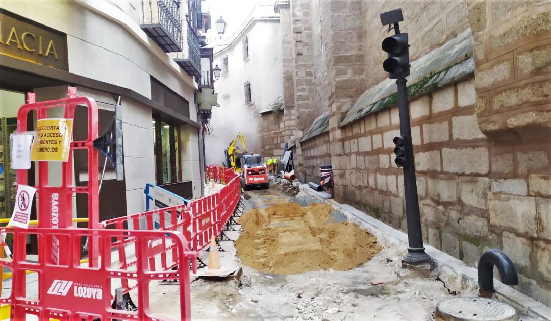 Las obras empezaron el pasado lunes 16 de noviembre 