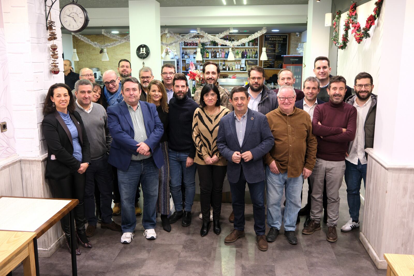 Desayuno de Navidad del PSOE con los Medios de Comunicación de Jaén