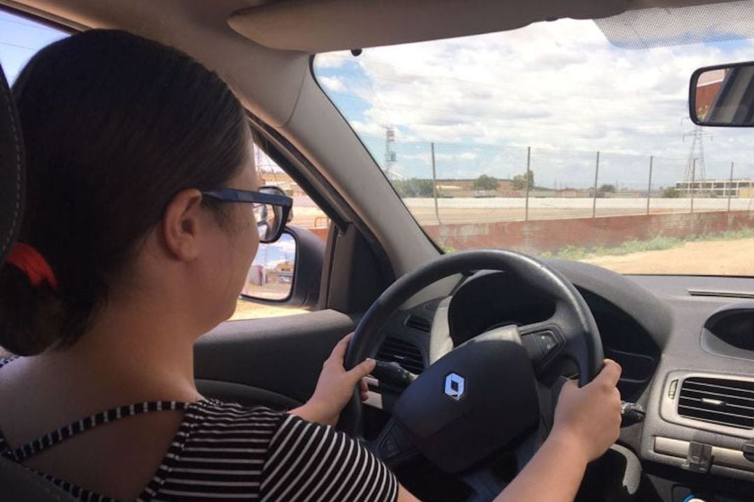 Alumna de una autoescuela de Córdoba