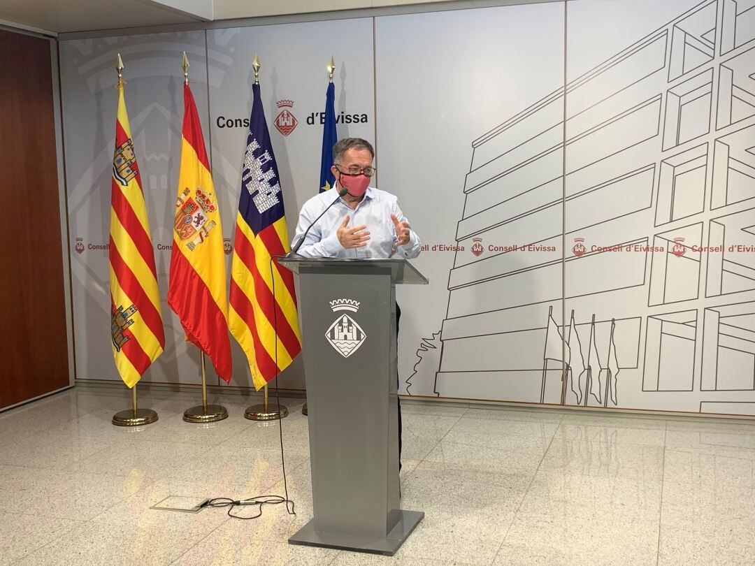 Josep Marí Ribas, conseller de Movilidad