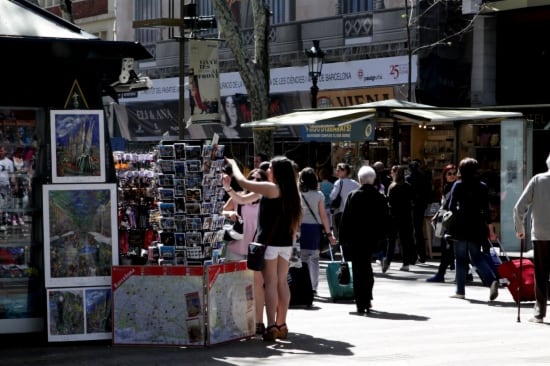 Imatge de Les Rambles de Barcelona