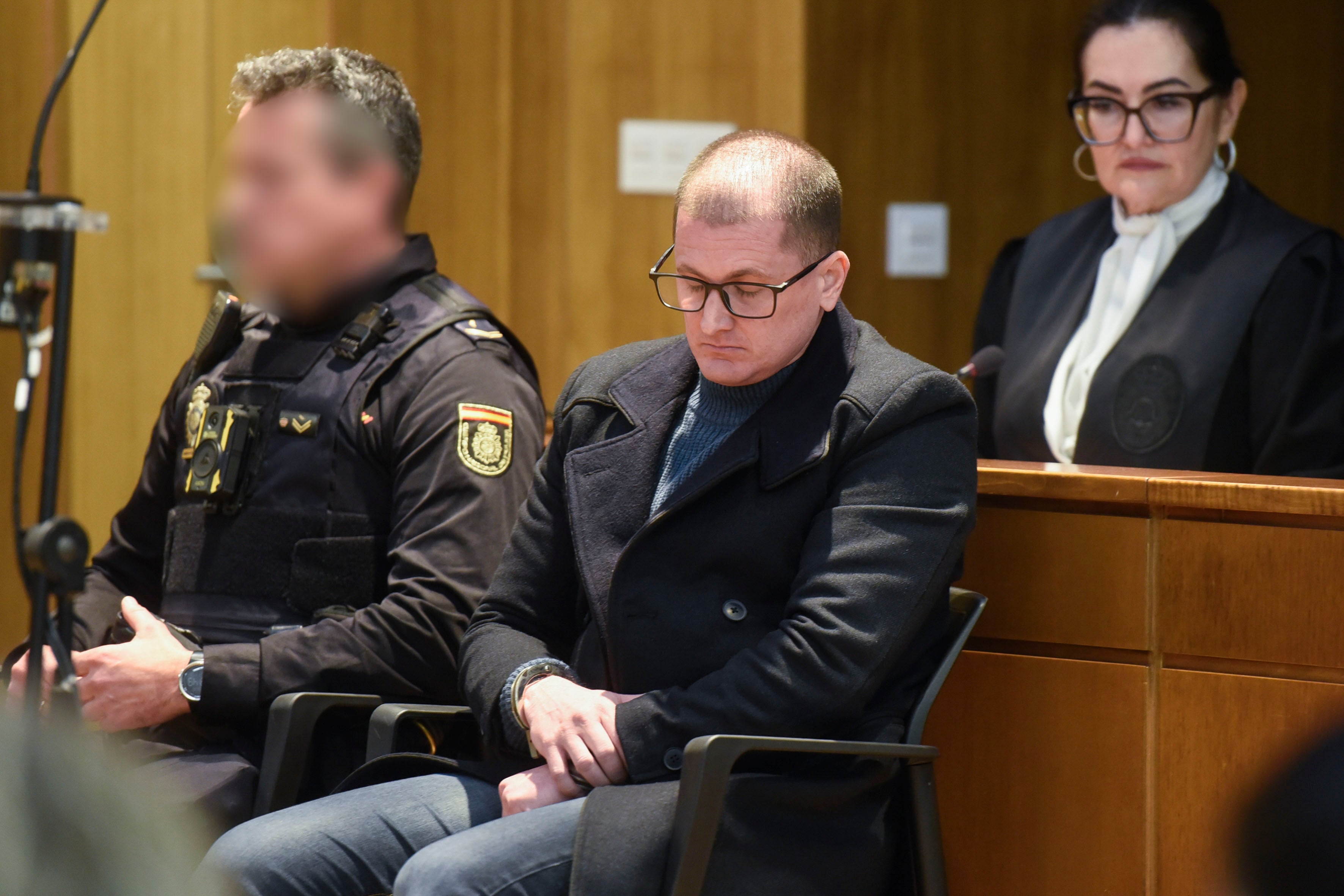 Este miércoles declarará el acusado en el juicio por el crimen de Boltaña. EFE/ Javier Blasco