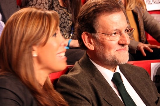 Mariano Rajoy con Alicia Sánchez Camacho