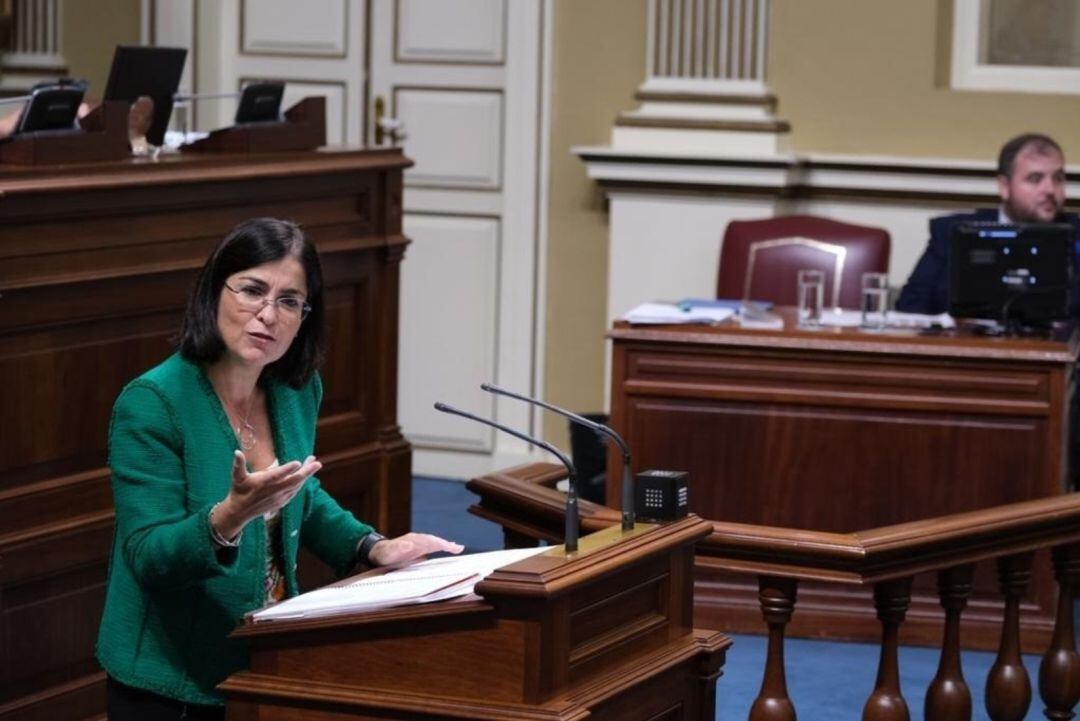 Carolina Darias, en el Gobierno de Canarias