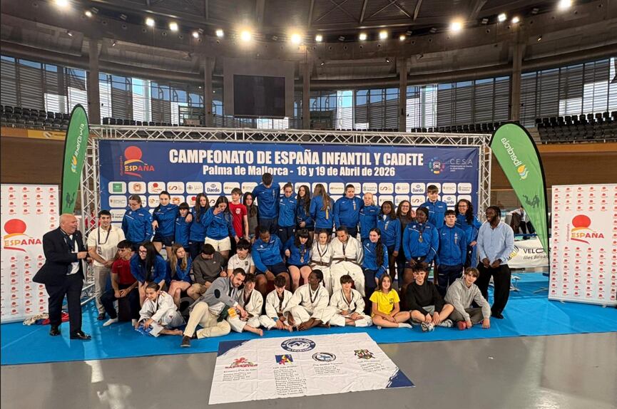 Judocas altoaragoneses en Mallorca