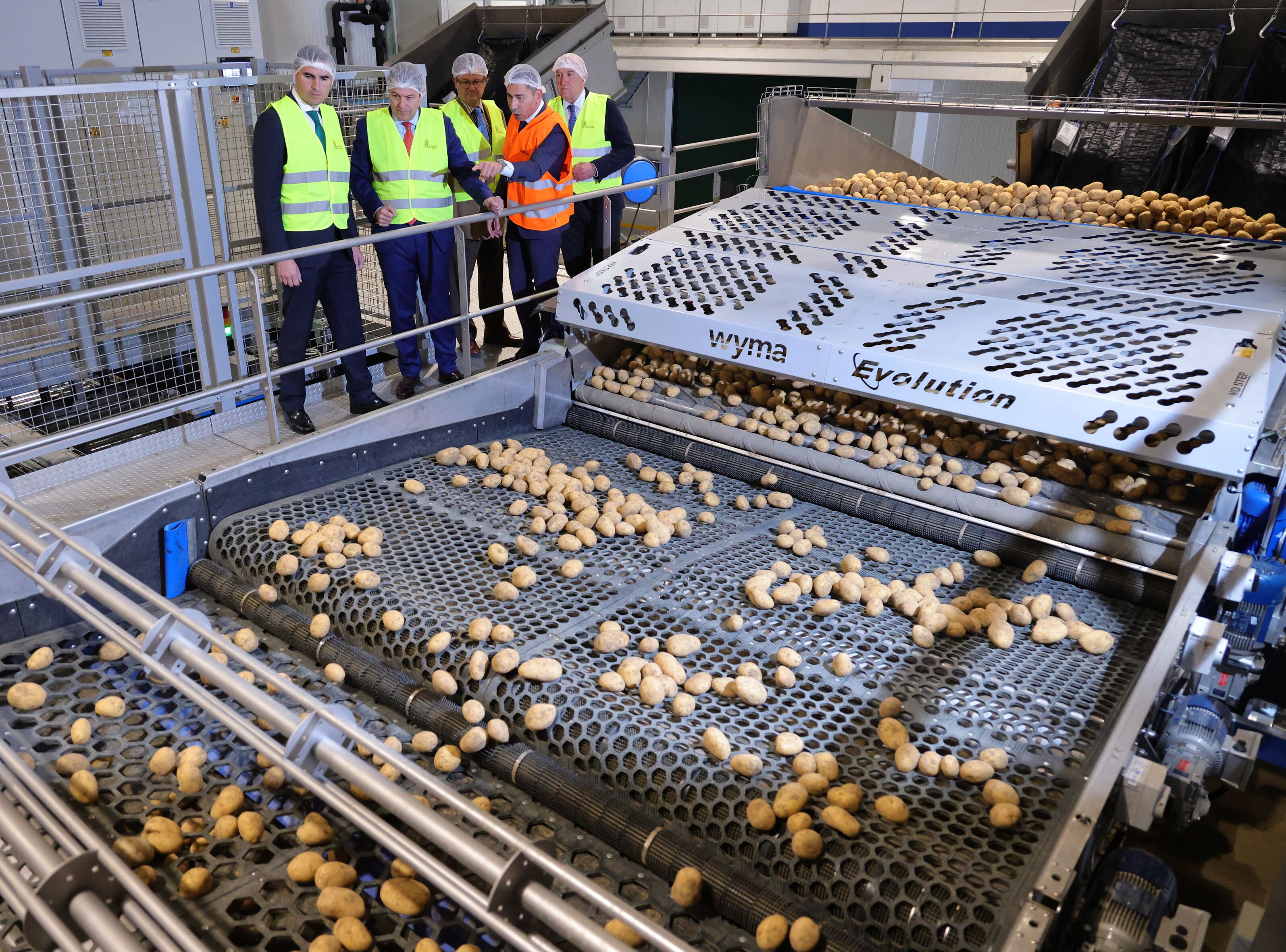 Inauguración de la nueva planta de Patatas Meléndez en Medina del Campo