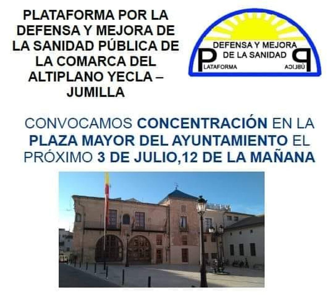 Cartel de la convocatoria