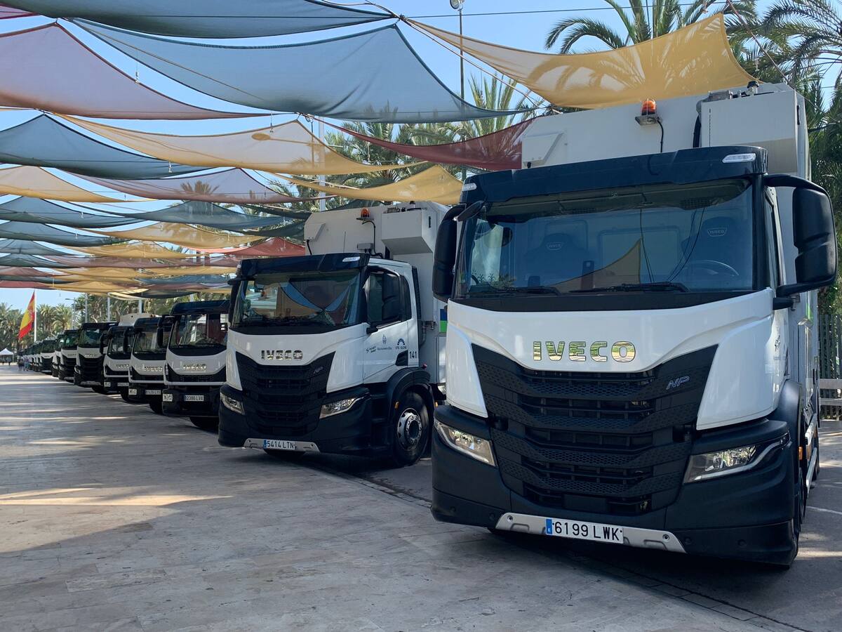 Entra en servicio el 100% de la nueva maquinaria del servicio de limpieza