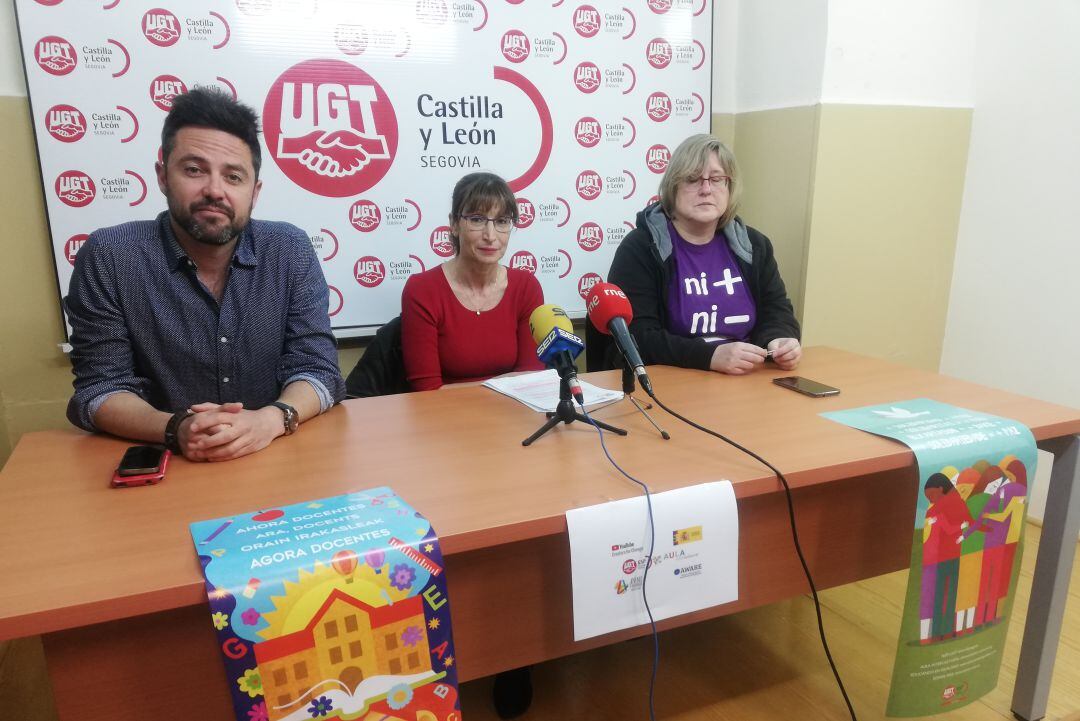 Miembros de FeSP- UGT Segovia