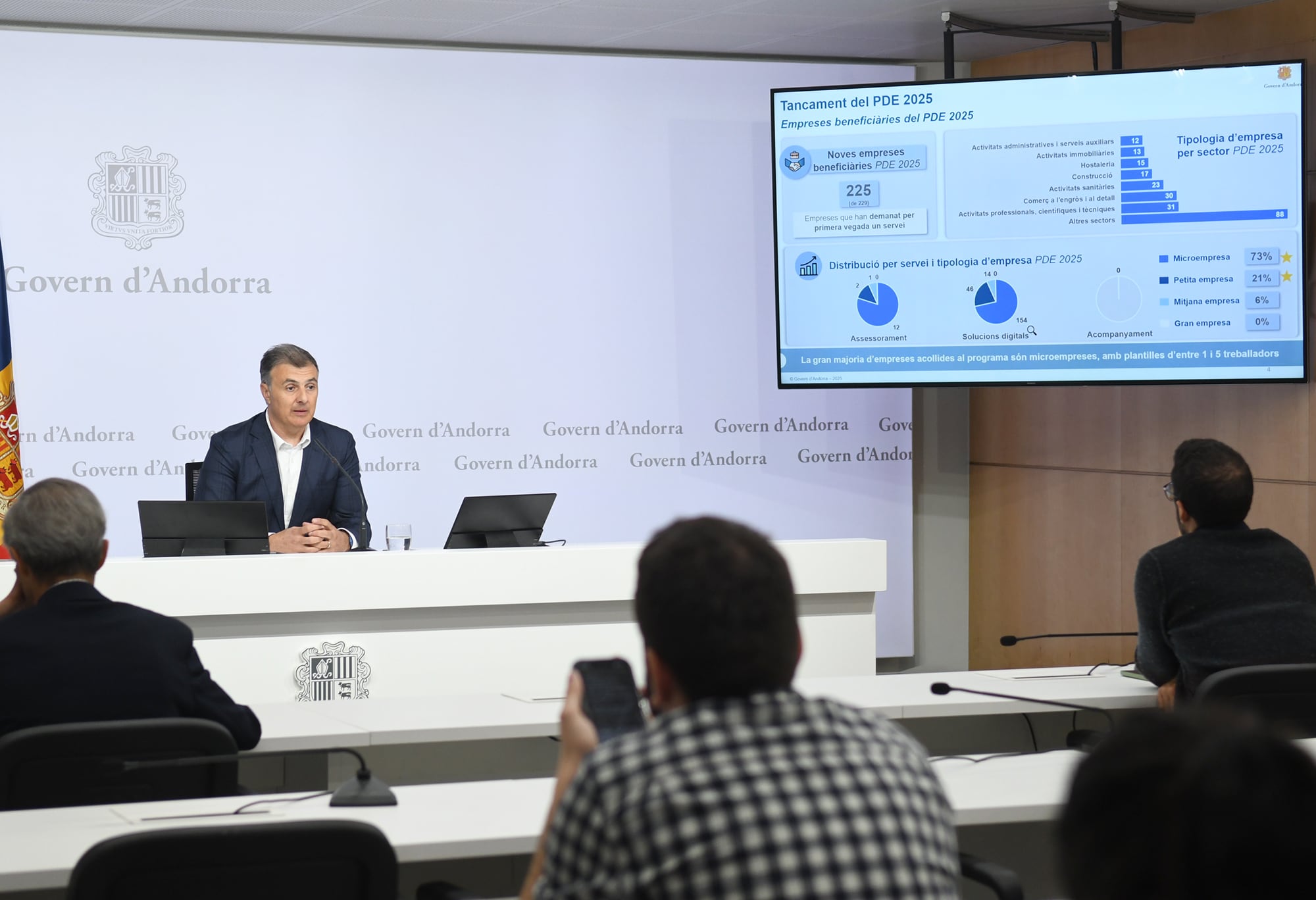 El ministre de Funció Pública i Transformació digital, Marc Rossell