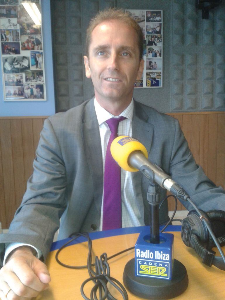 Roberto Llamas, director del Aeropuerto de Ibiza