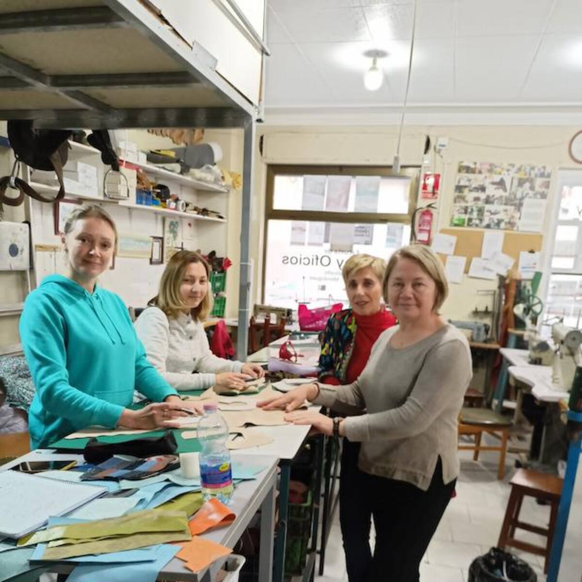 Avecal forma a refugiadas ucranianas con cursos de especialización para incorporarse al sector del calzado