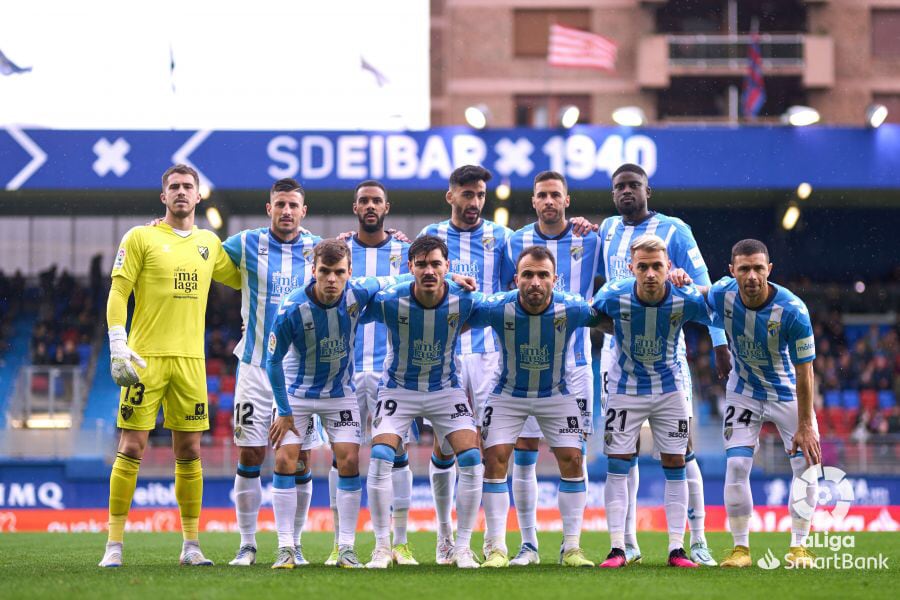 El Málaga que se presentó en Ipurua para medirse al Eibar