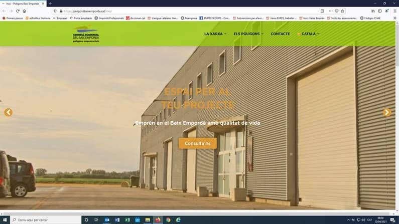 Polígons industrials Baix Empordà.