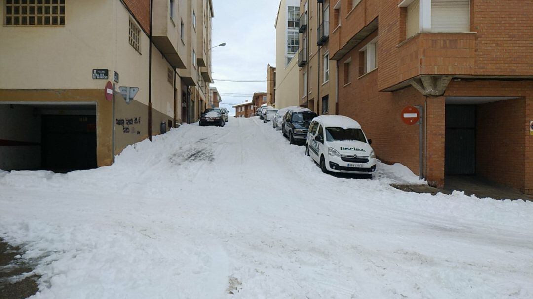 Temporal Filomena en Soria