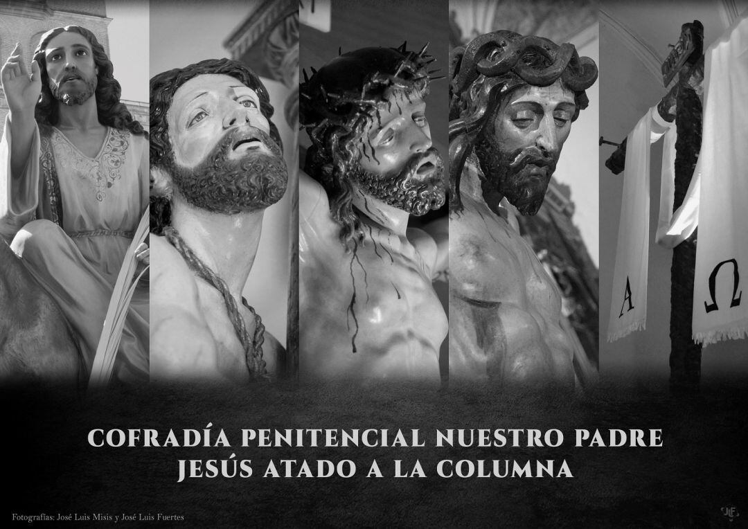 Cartel promocional de la Cofradía Nuestro Padre Jesús Atado a la Columna