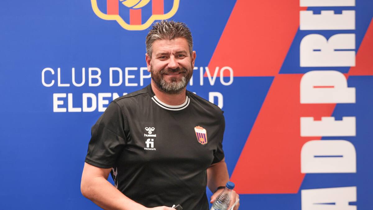 Fernando Estévez, Ent. del Eldense, antes de recibir al Leganés