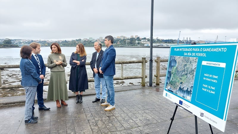 Representantes del Concello y de la Xunta han presentado este viernes el proyecto. Foto: Concello Ferrol