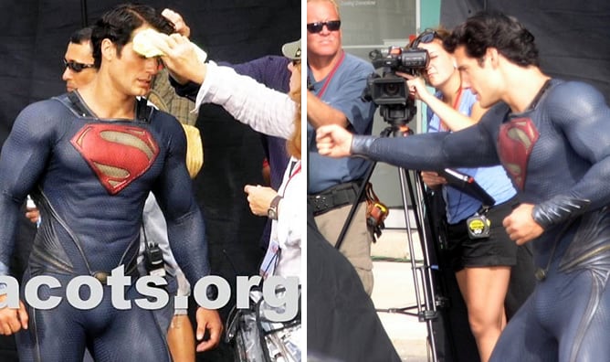 Las nuevas imágenes de Superman, encarnado por Henry Cavill