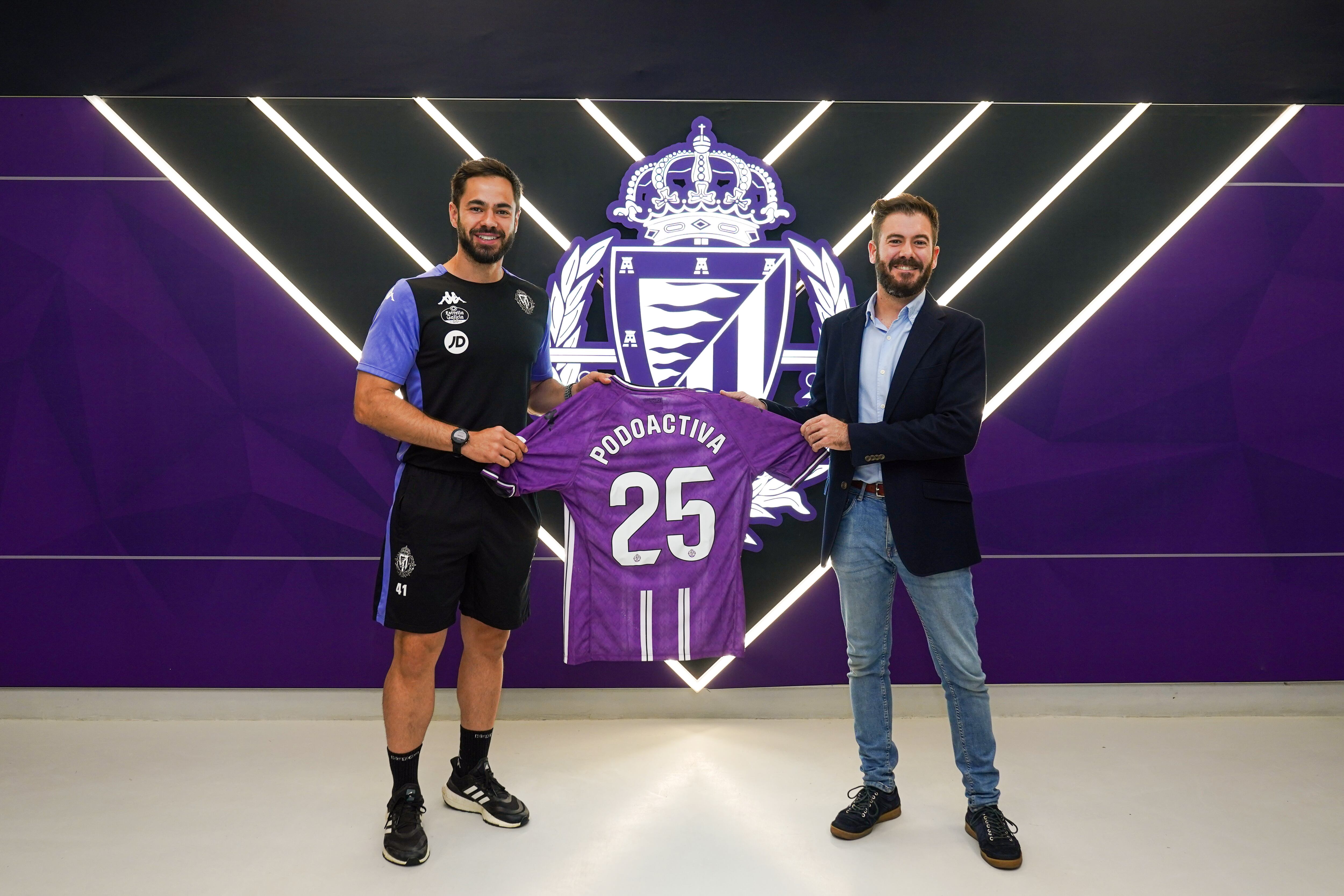 Podoactiva y el Real Valladolid han renovado su acuerdo