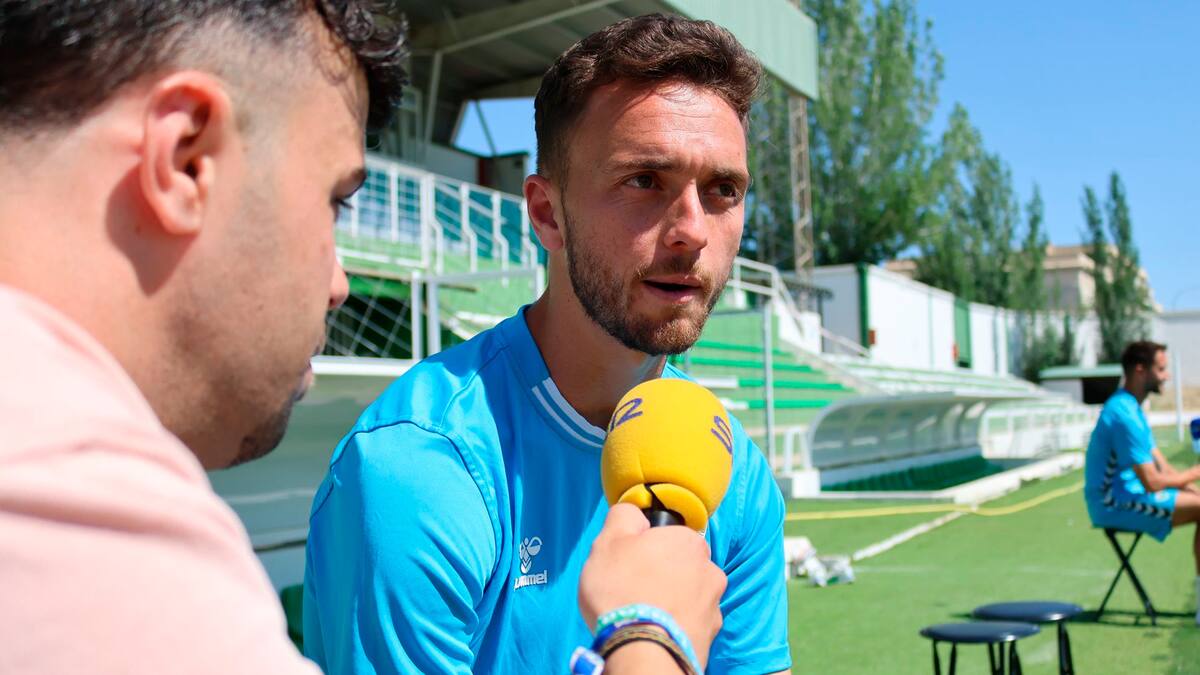 Entrevista a Ale Marcelo, en el Media Day del Antequera CF