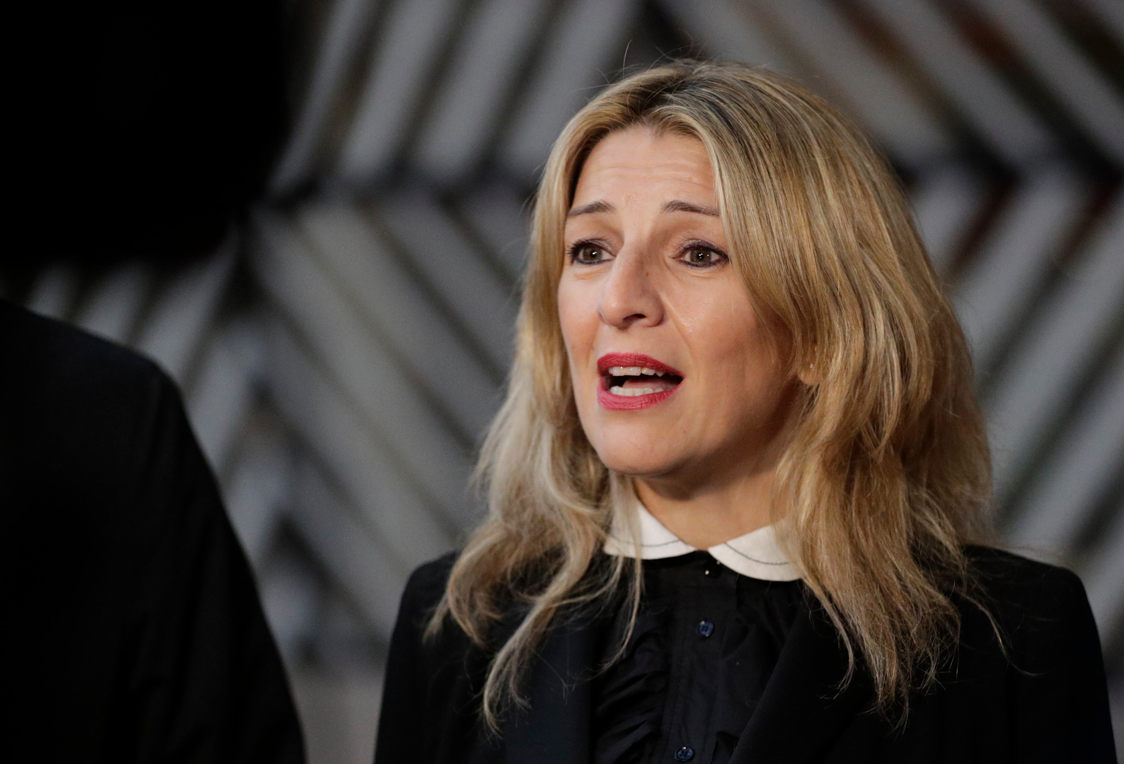 La vicepresidenta segunda del Gobierno, Yolanda Díaz.