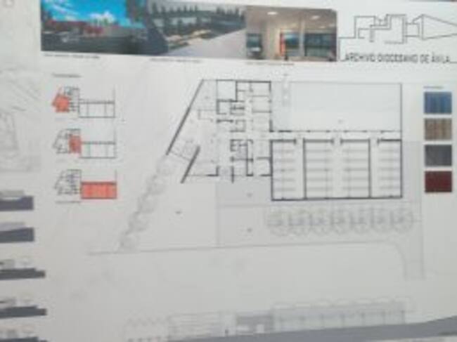 Planos del futuro Archivo Diocesano