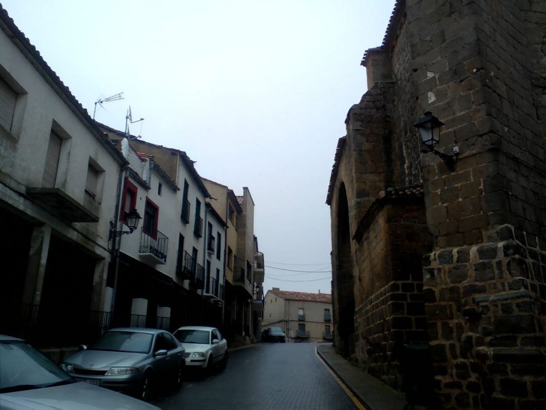 Una de las calles de Gómara en las que se llevará la actuación