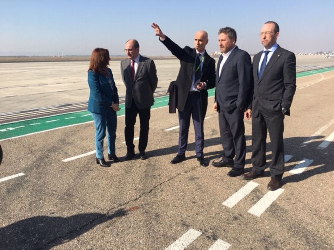 Visita en las instalaciones del Aeropuerto de Zaragoza 