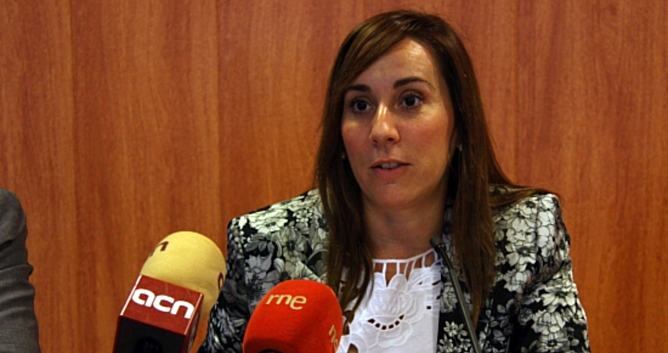 L&#039;alcaldessa de Montcada, Maria Elena Pérez, en una imatge d&#039;arxiu