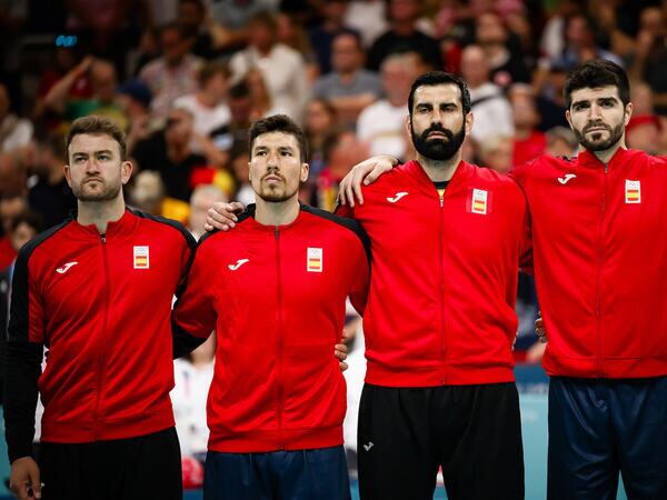 , SF - Germany vs Spain, Paris 2024 Olympics handball, Lille, France, 09.08.2024, Mandatory Credit © Sasa Pahic Szabo / kolektiff