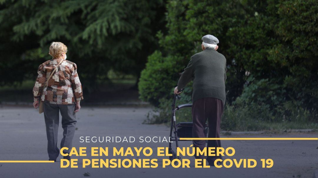 El número de pensiones han bajado por primera vez en mayo