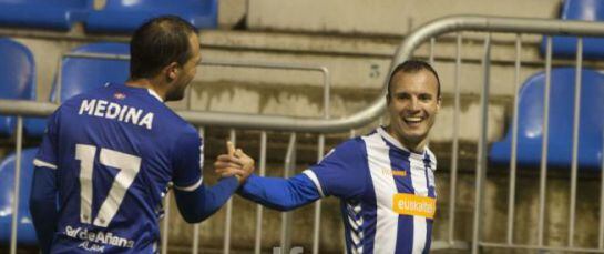 Juli marcó el primer gol del Alavés.