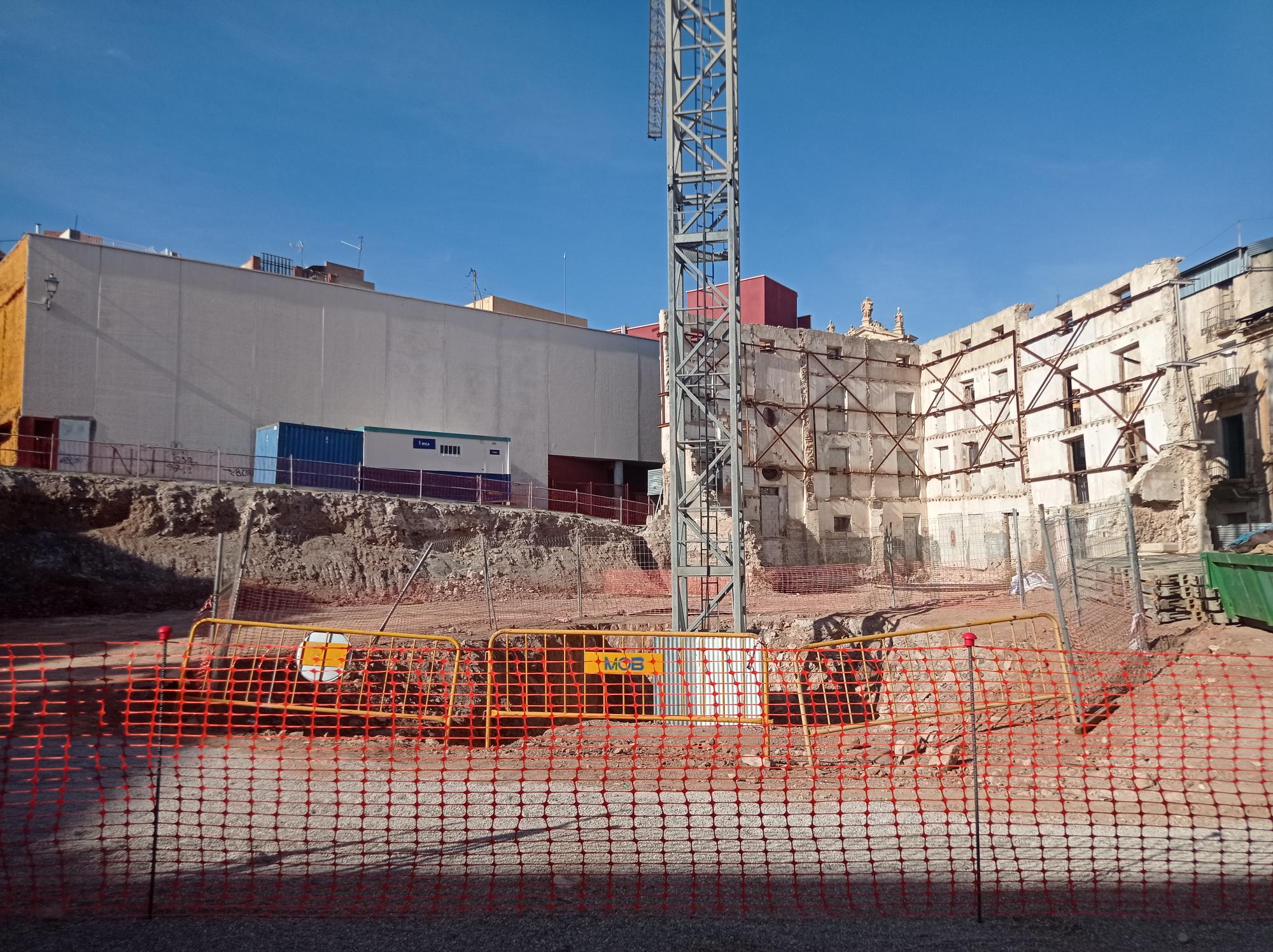 Obras del Palacio de Justicia de Lorca