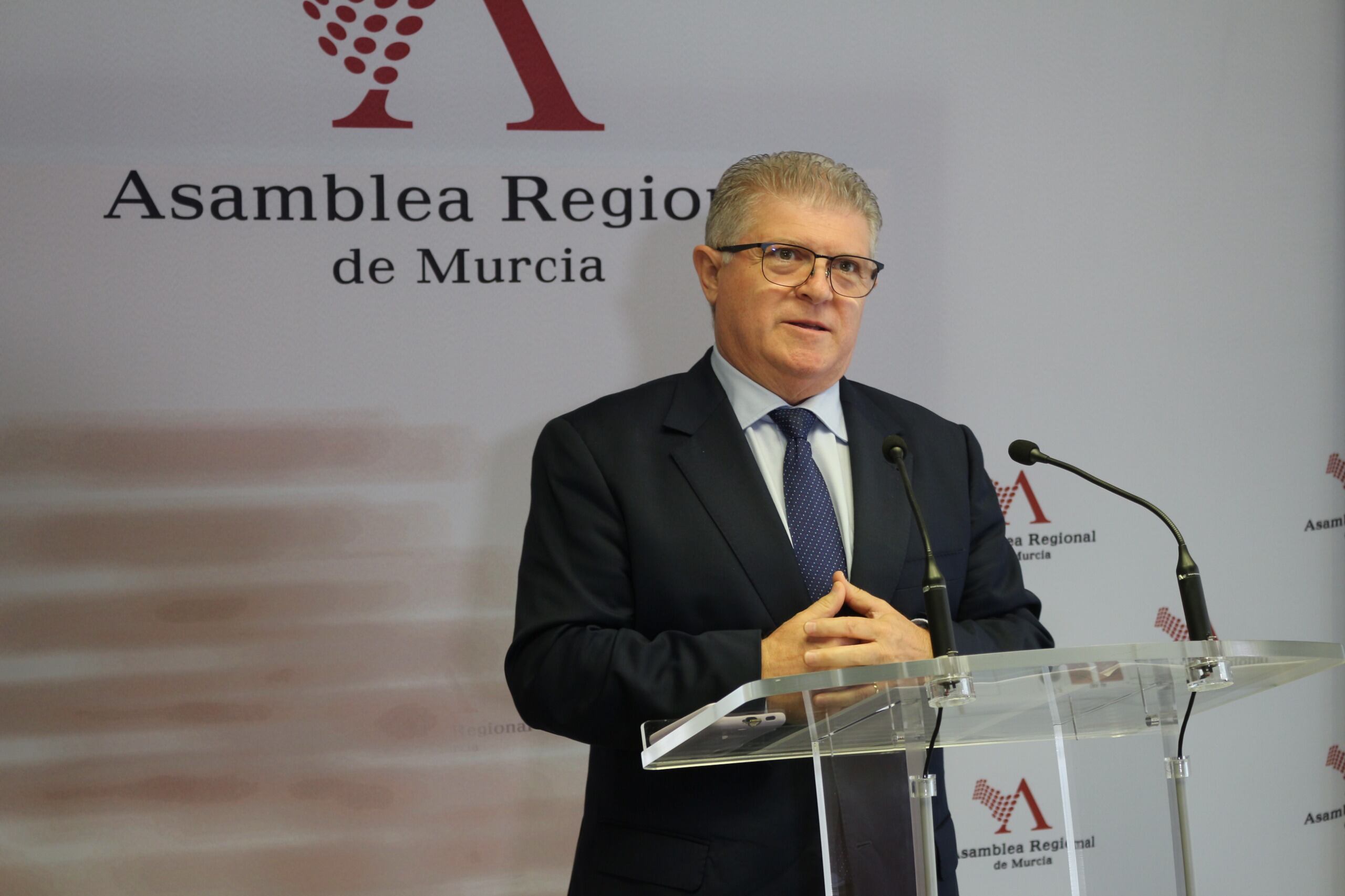 Pepe Vélez, portavoz del Grupo Parlamentario Socialista en la Asamblea Regional