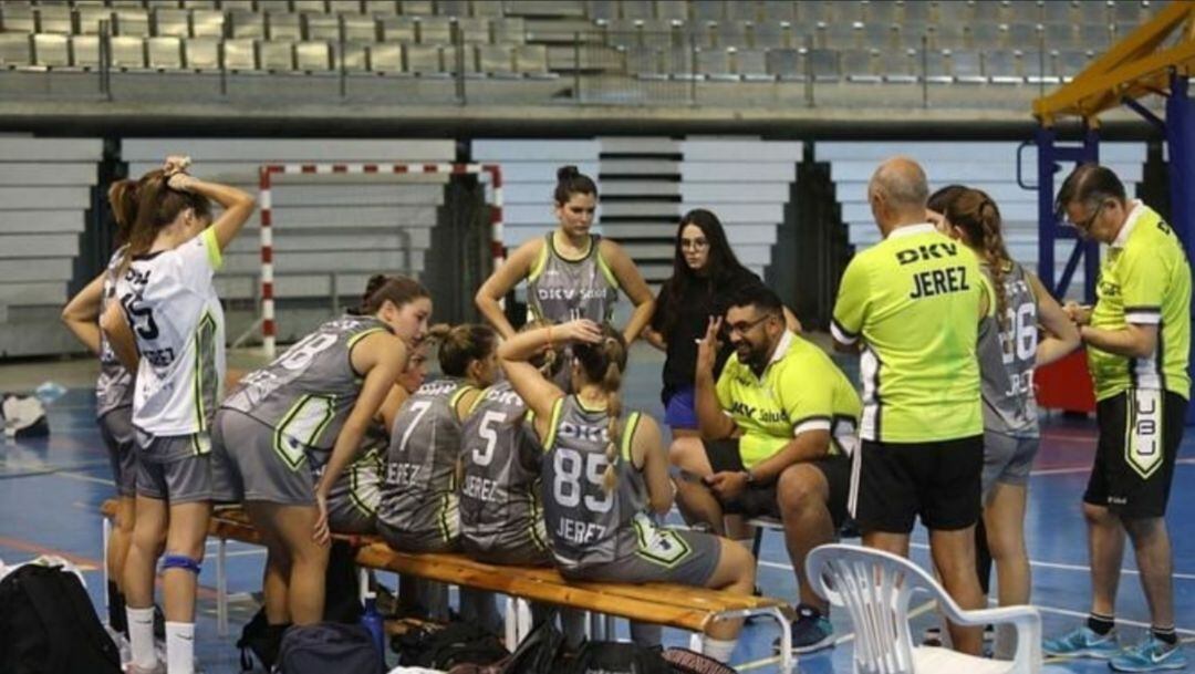 José Galán durante un partido en el Palacio de Deportes