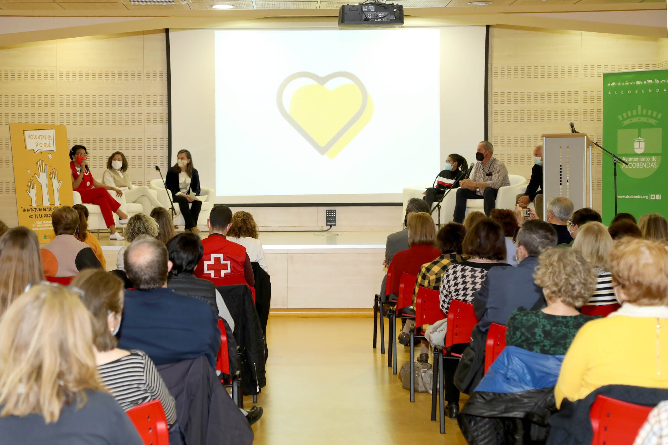 Presentación del renovado Programa Municipal de Voluntariado en la Casa de las Asociaciones de Alcobendas