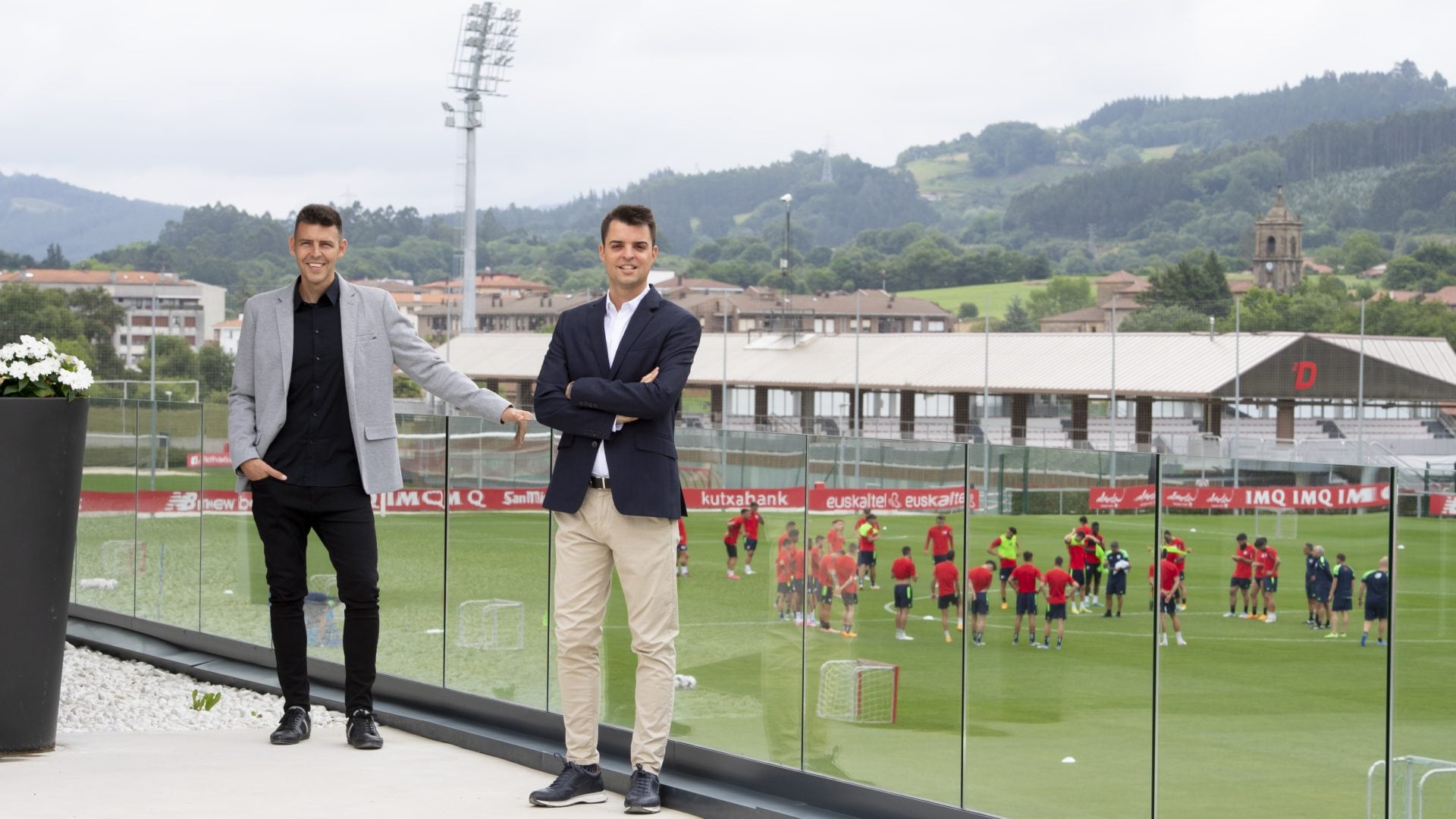 Sergio Navarro y Mikel González, los nuevos responsables de Lezama